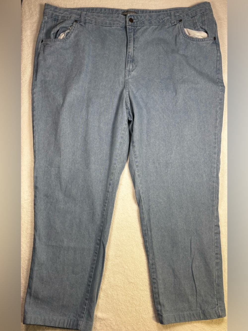 Jessica London light blue denim, women’s 26W classic fit